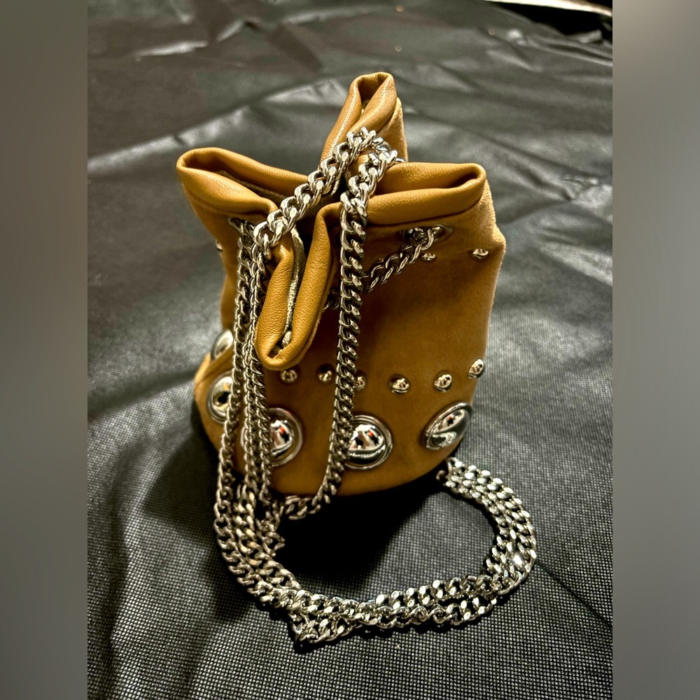Beautiful Brown Suede Purse